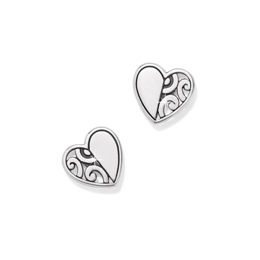 Brighton Deco Heart Mini Post Earrings