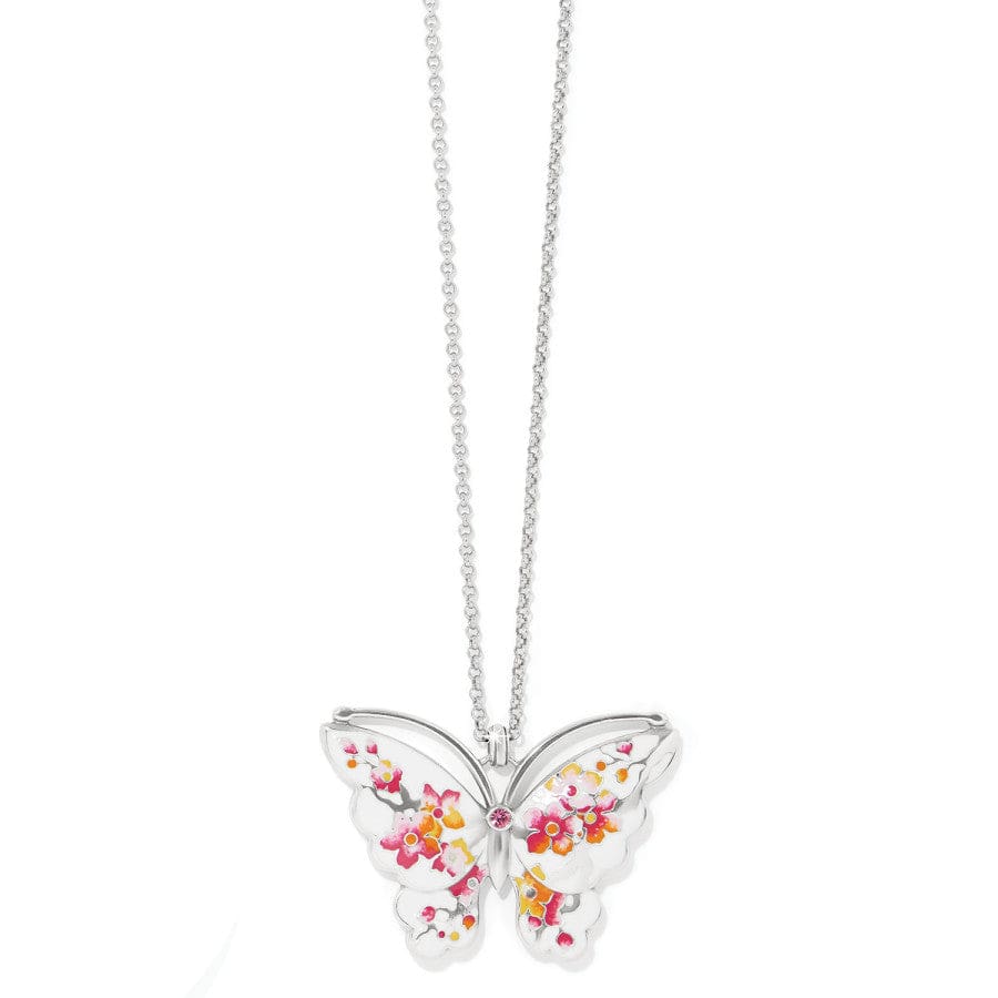 Brighton Kyoto In Bloom Sakura Butterfly Necklace