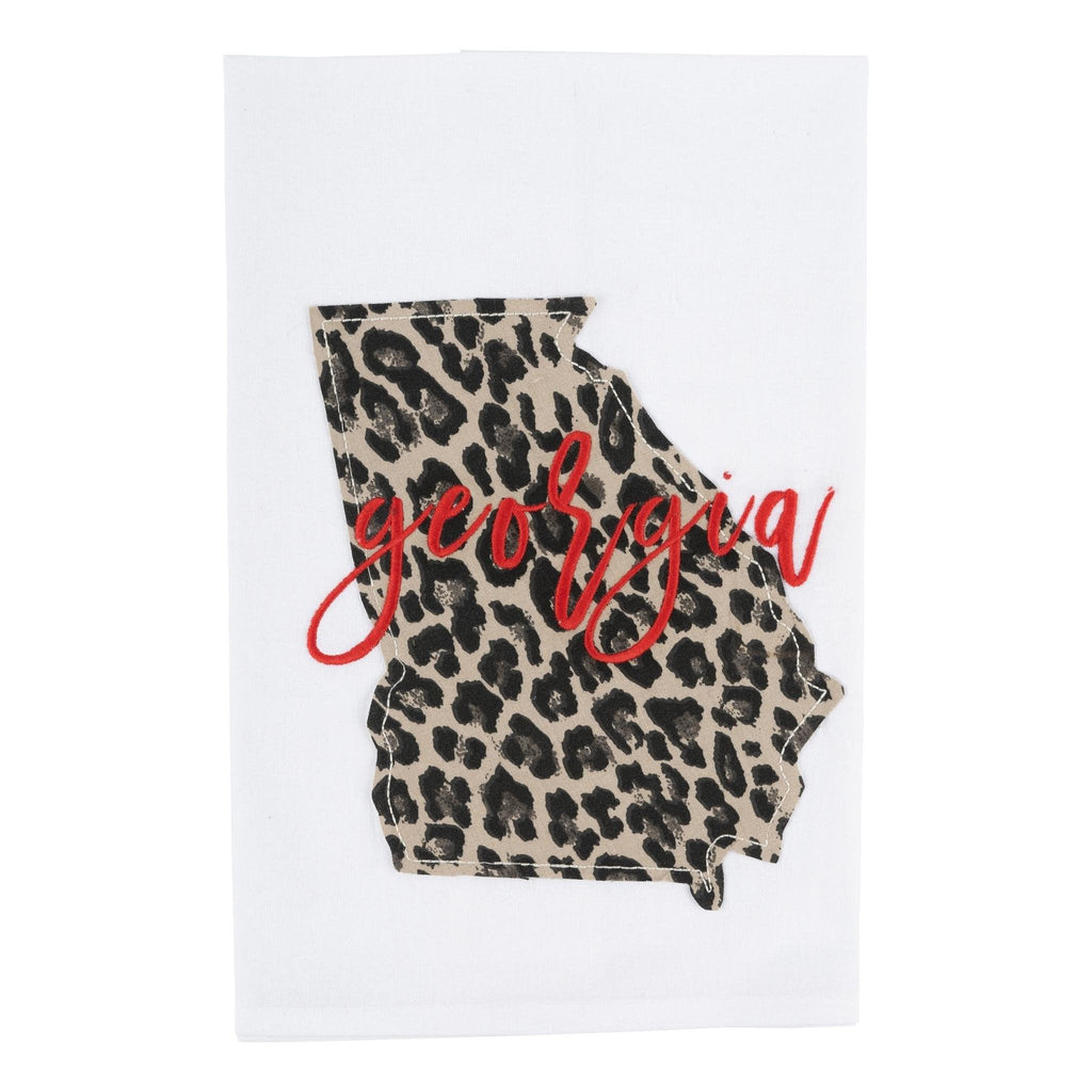 Georgia Cheetah Print Tea Towel