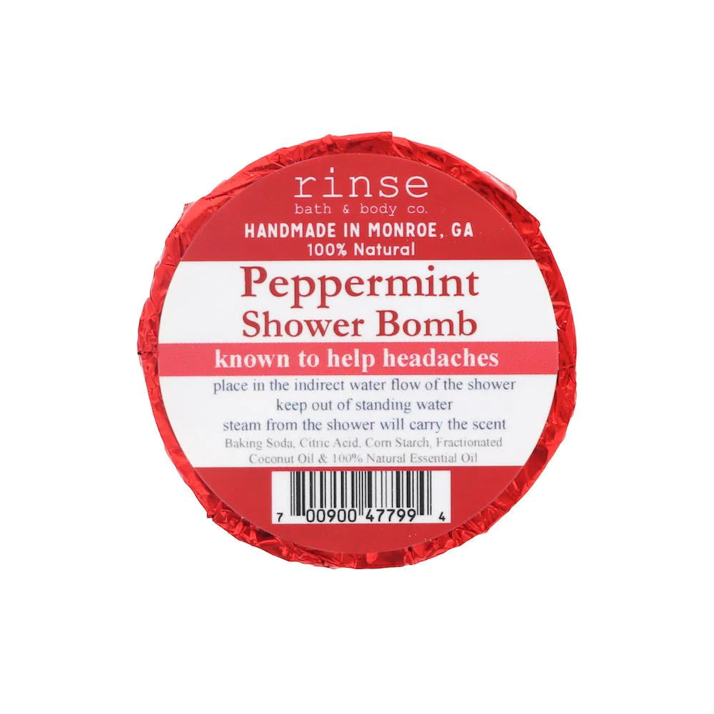 Rinse Bath & Body Peppermint Shower Bomb