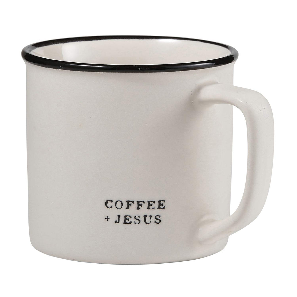 Santa Barbara Design Studio Face to Face Coffee Mug - Coffee + Jesus