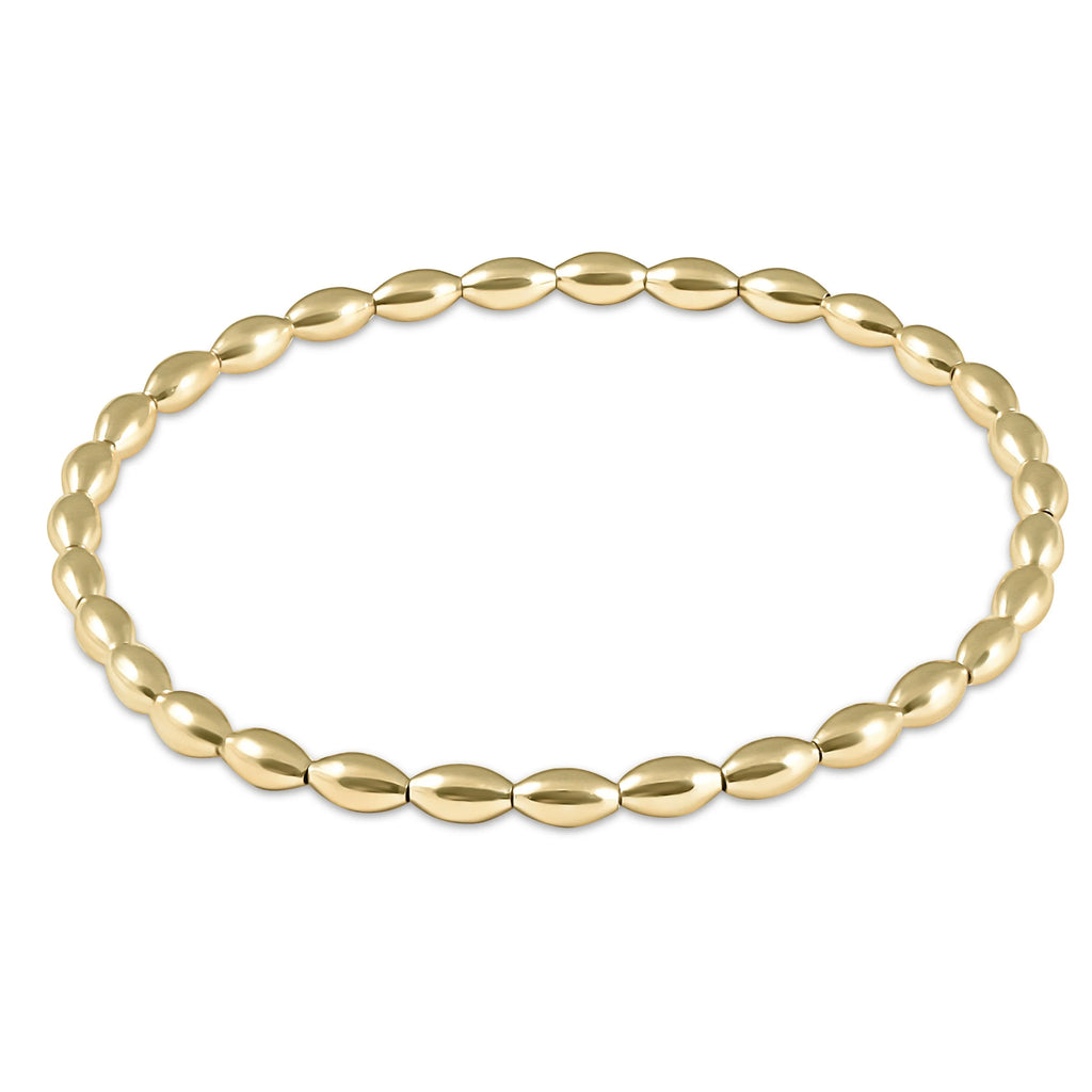 eNewton Design Harmony Small Gold Bead Bracelet