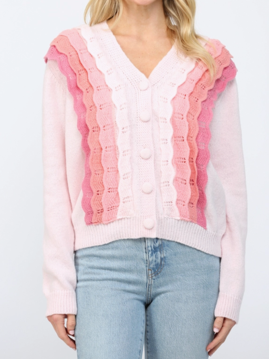 SHERRI SCALLPED CARDI – Parsons Gifts SHERRI SCALLPED CARDI – Parsons Gifts