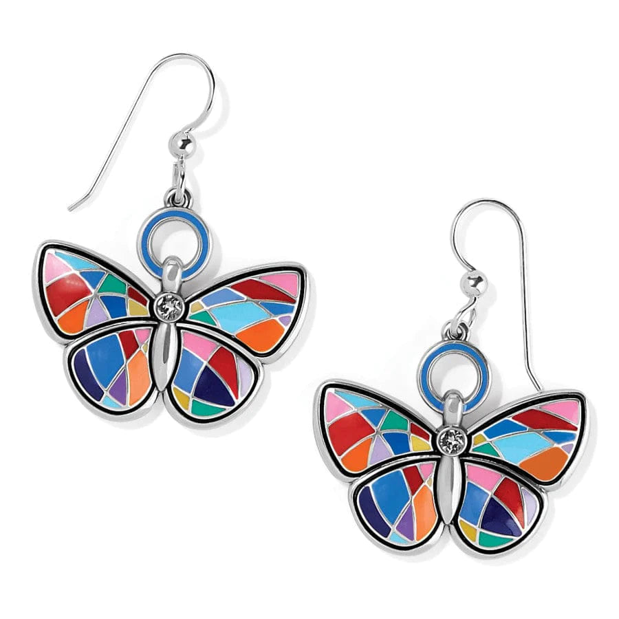 Brighton Colormix Butterfly French Wire Earrings