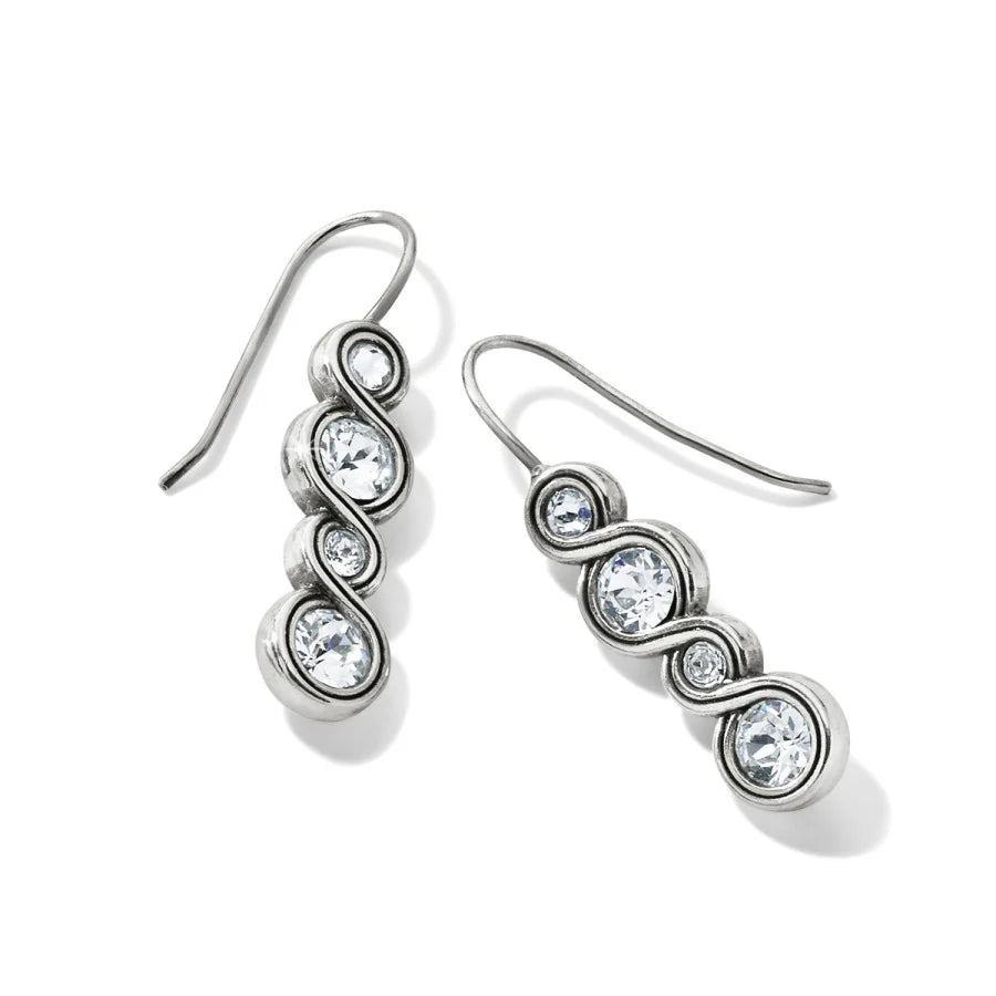 Brighton Infinity Sparkle French Wire Earrings