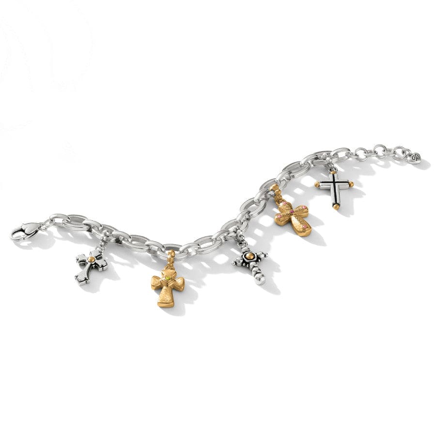 Brighton Majestic Cross Charm Bracelet