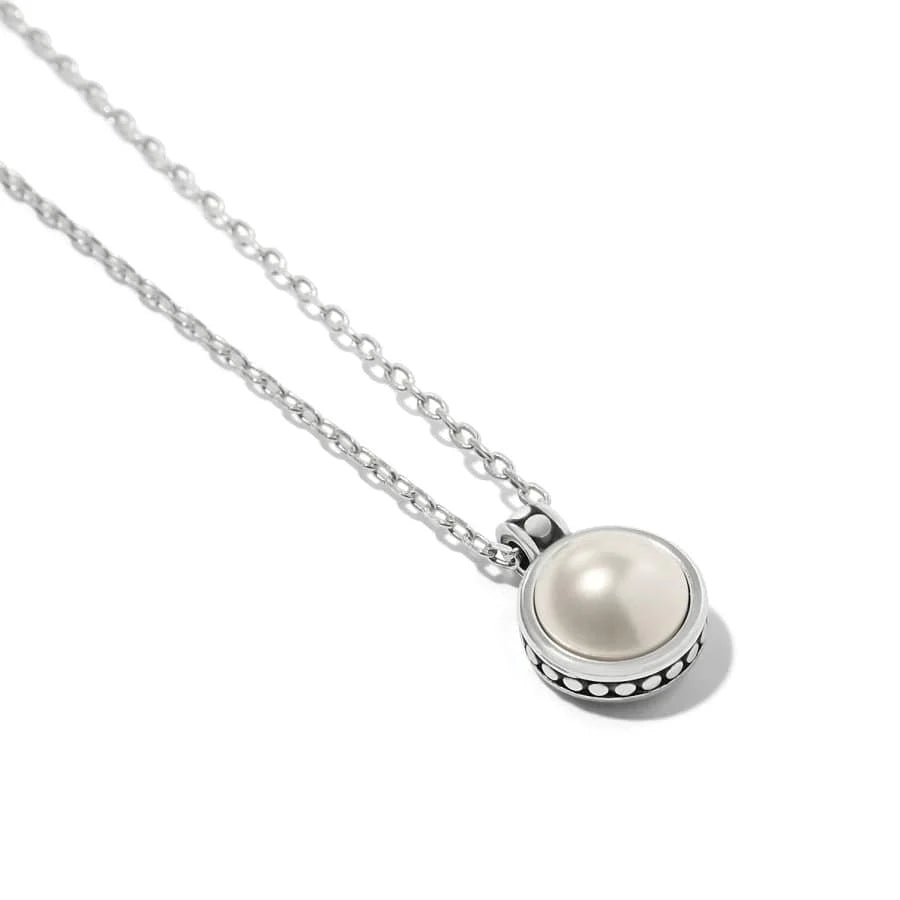 Brighton Pebble Dot Pearl Short Necklace