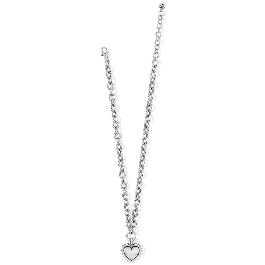 Brighton Pretty Tough Bold Heart Necklace