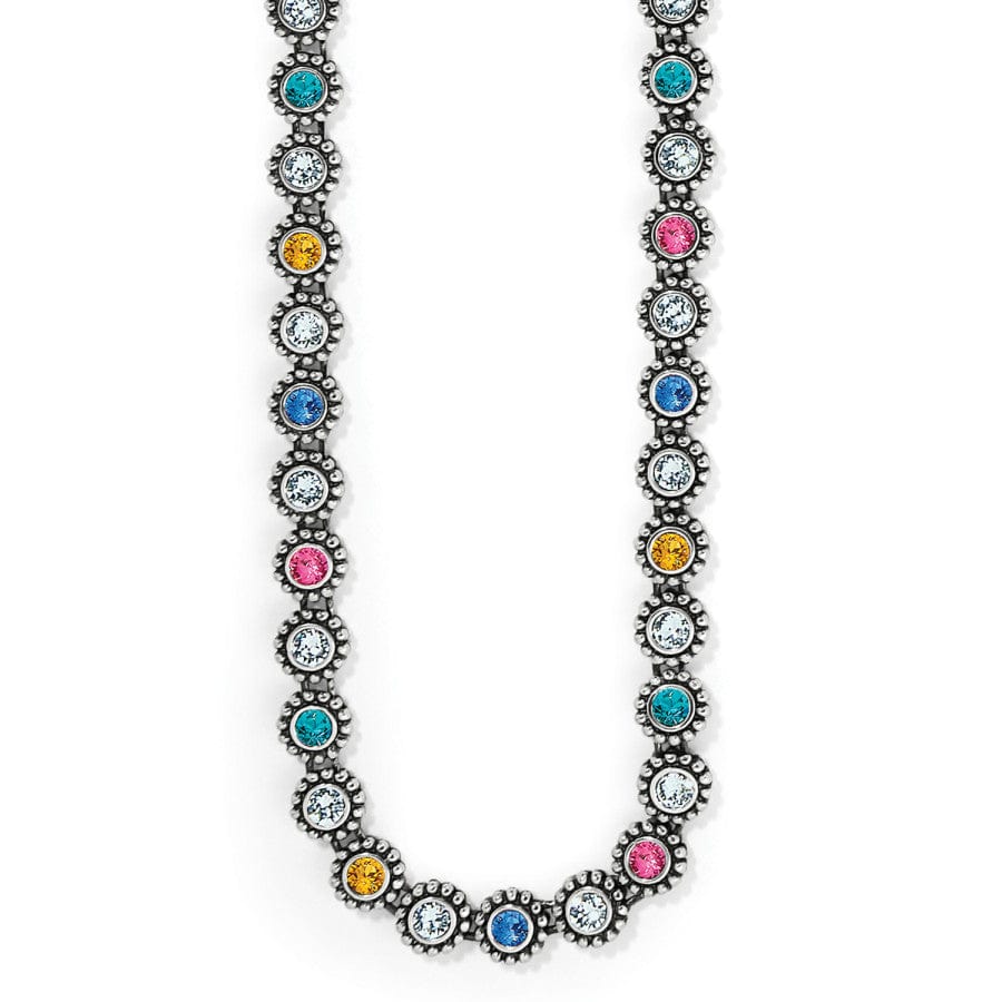 Brighton Twinkle Link Necklace in Silver-Multi