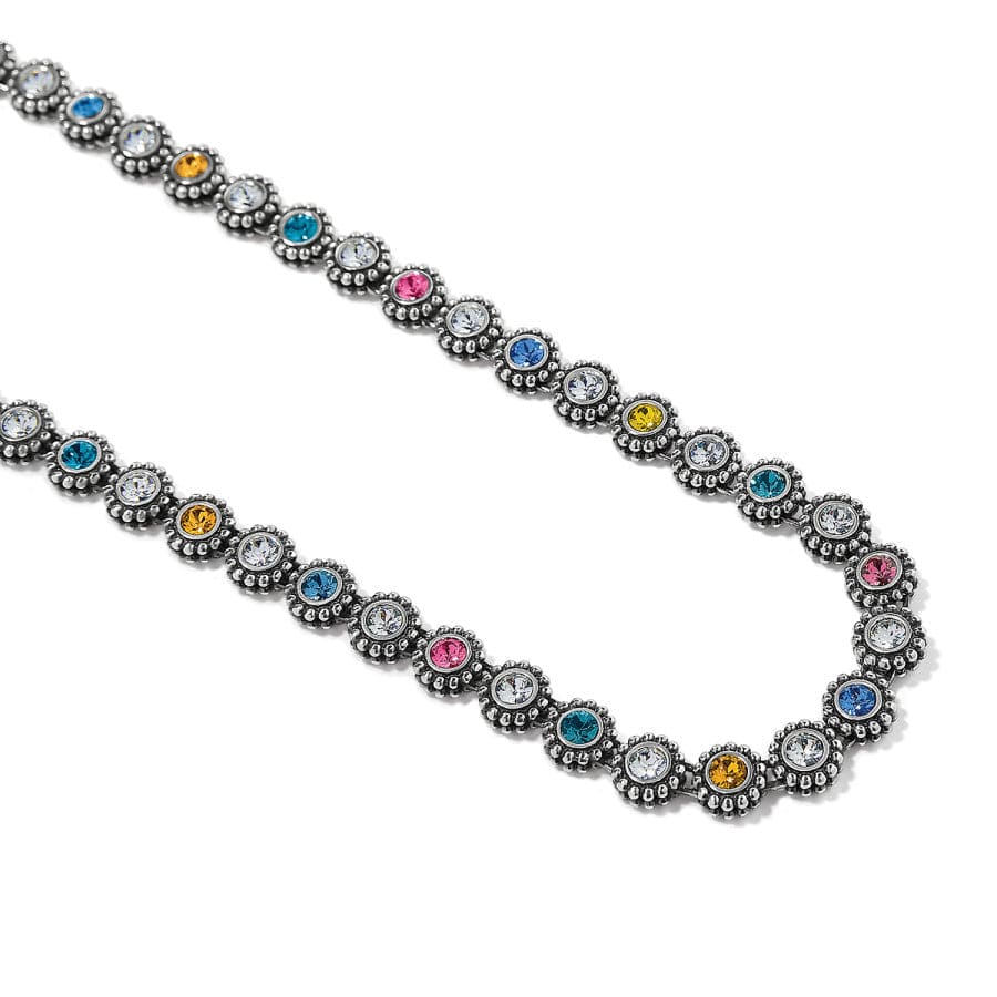 Brighton Twinkle Link Necklace in Silver-Multi