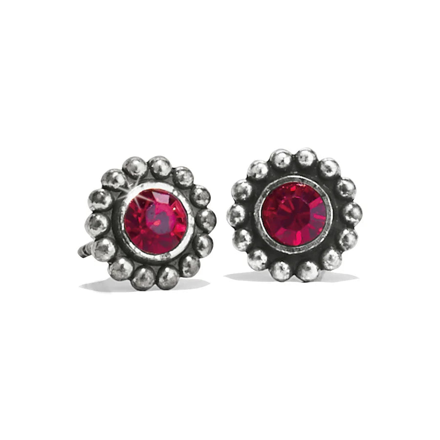 Brighton Garnet Twinkle Mini Post Earrings