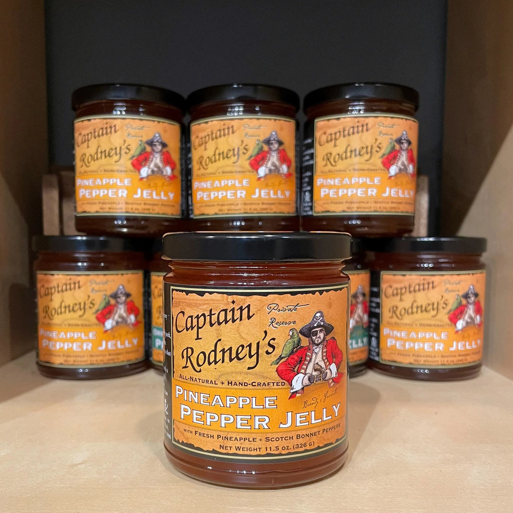 Captain Rodney's Pineapple Pepper Jelly Hot Sauce