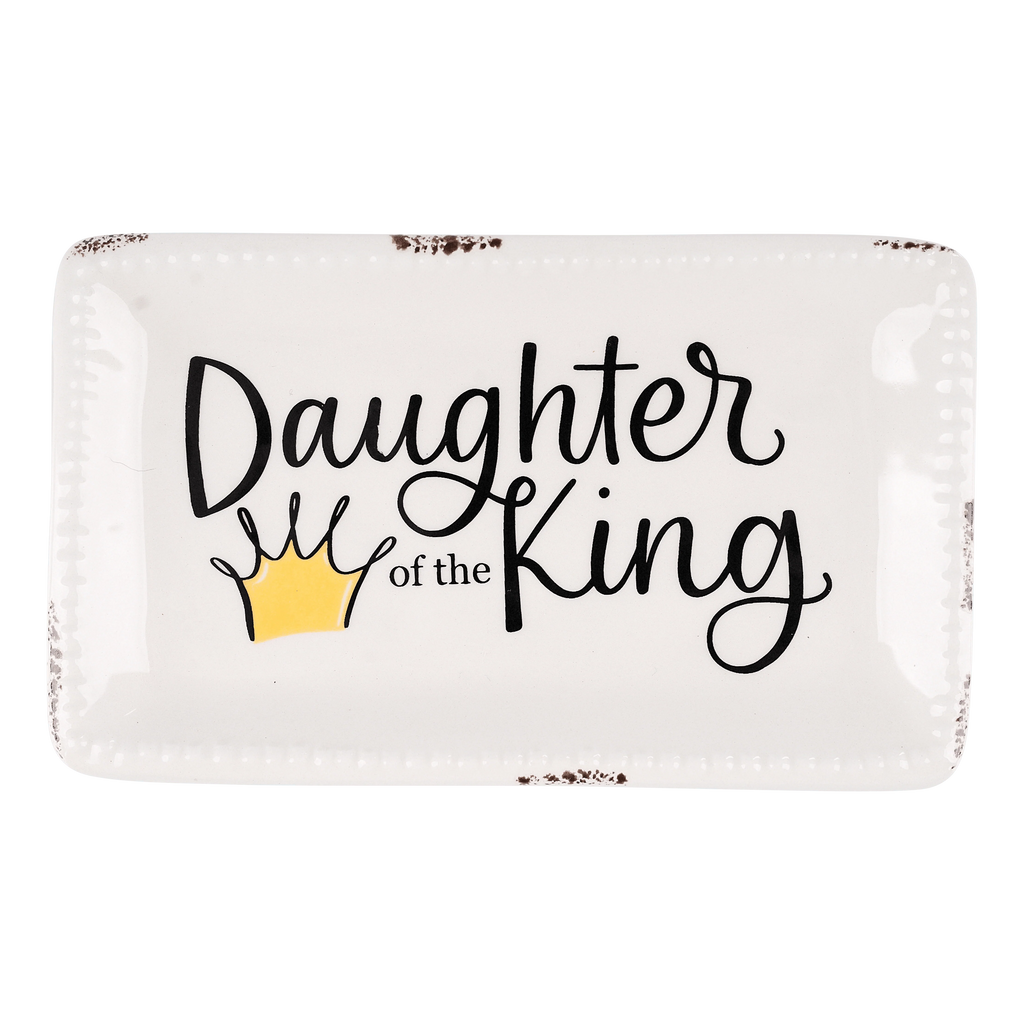 Crown Daughter of the King Trinket Tray