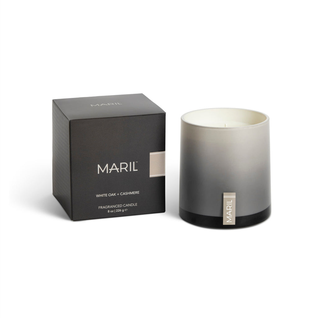 Demdaco MARIL White Oak + Cashmere 8 oz Candle