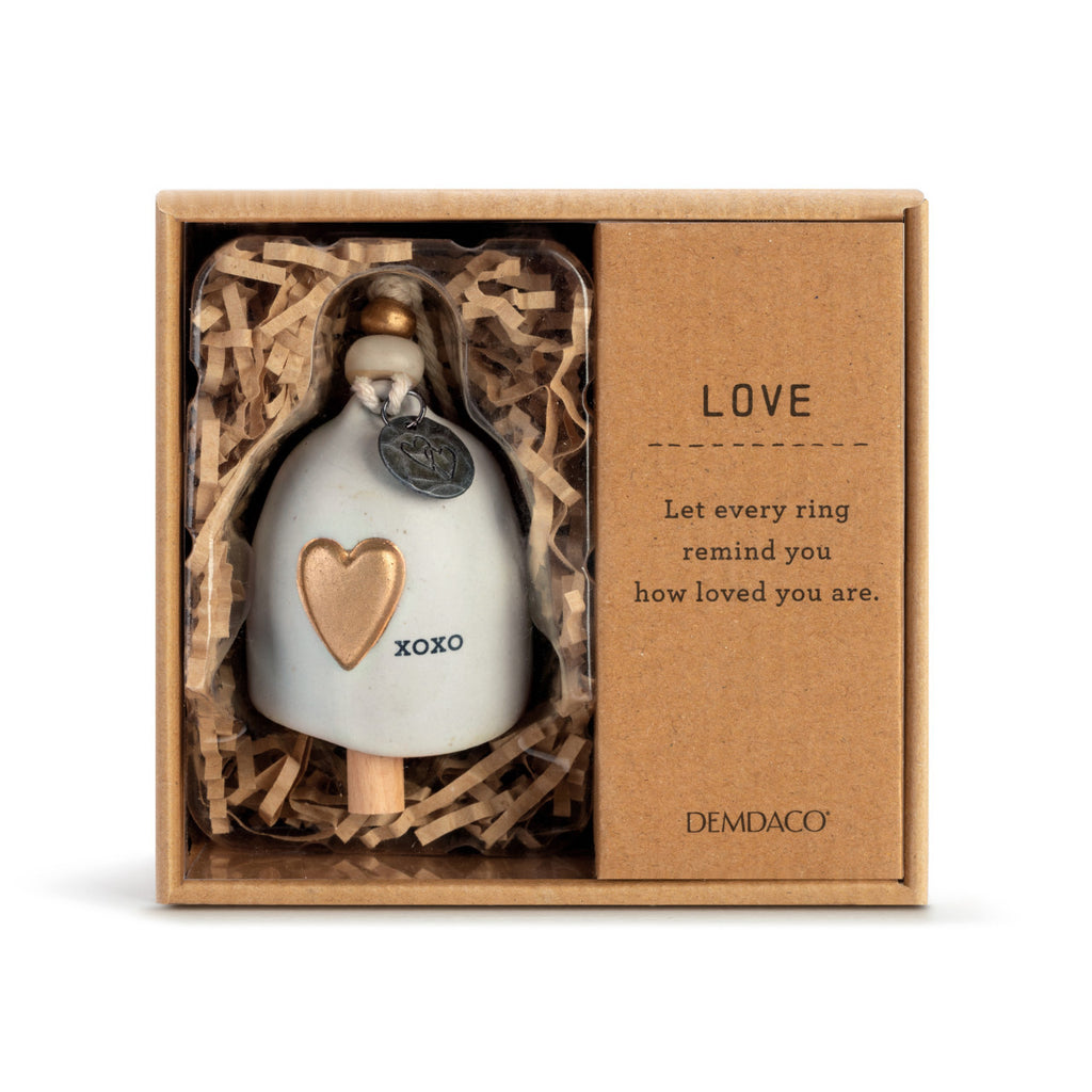 Demdaco Mini Inspired Bell - Love