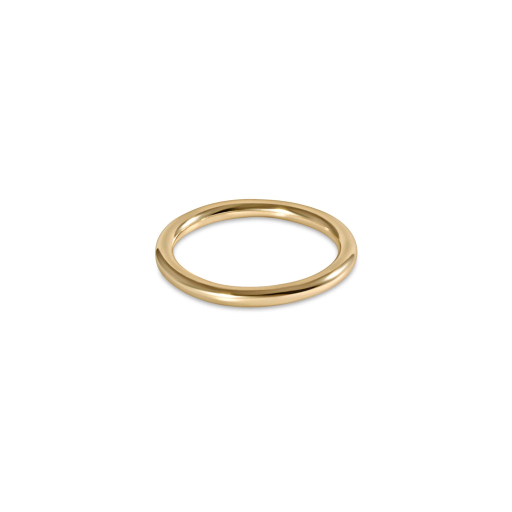 eNewton Design Classic Gold Band Ring