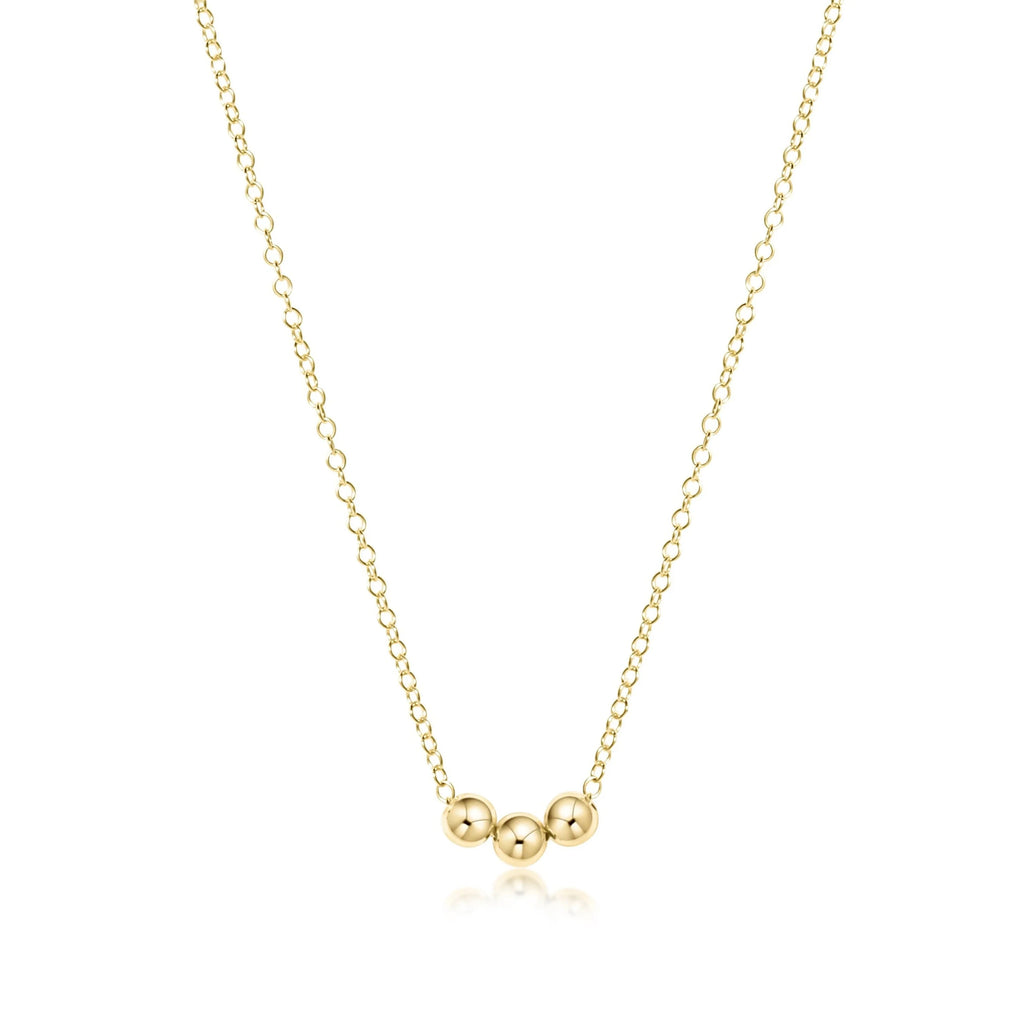 eNewton Design Egirl 14" Necklace Gold - Joy