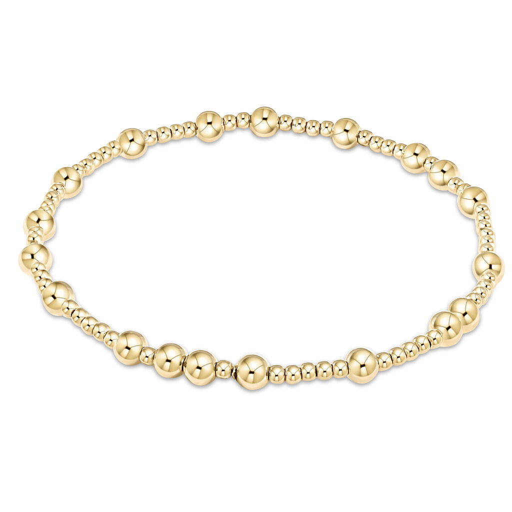 eNewton Design Egirl Hope Unwritten Bracelet - Gold