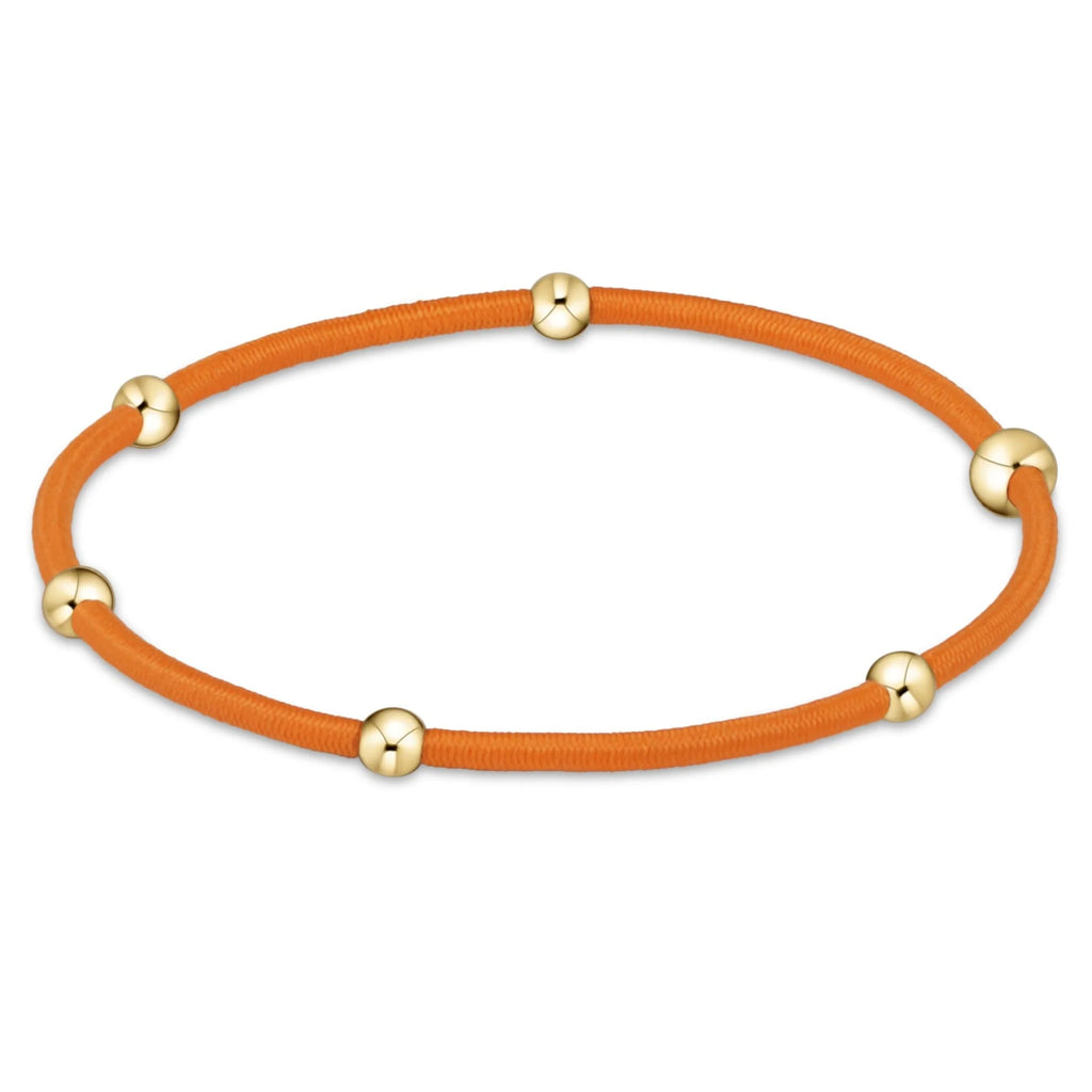 eNewton Design "E"ssentials Bracelet in Orange