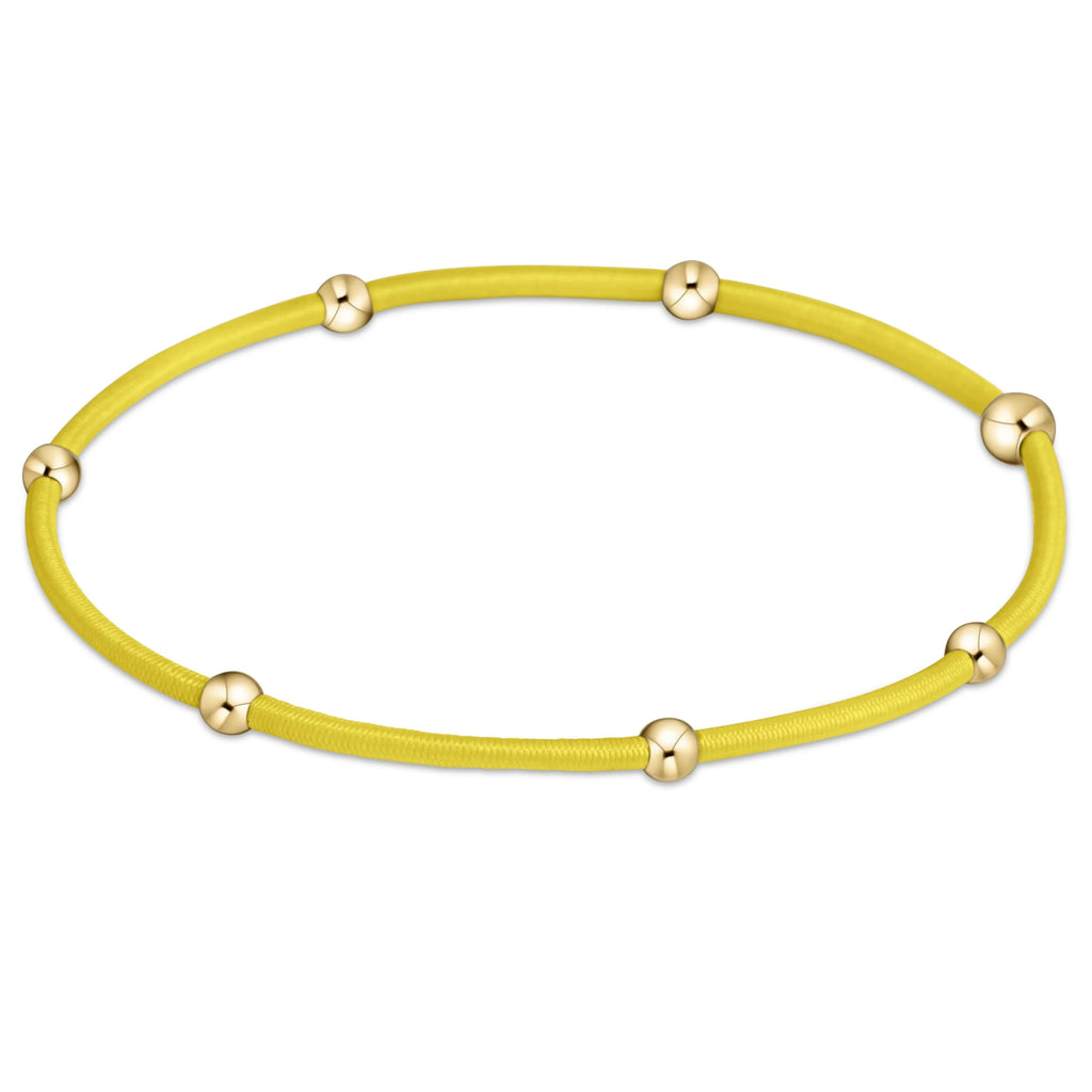 eNewton Design "E"ssentials Bracelet in Yellow