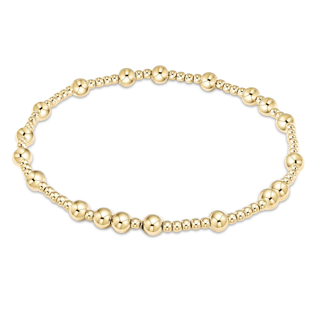 eNewton Design Hope Unwritten Bracelet - Gold