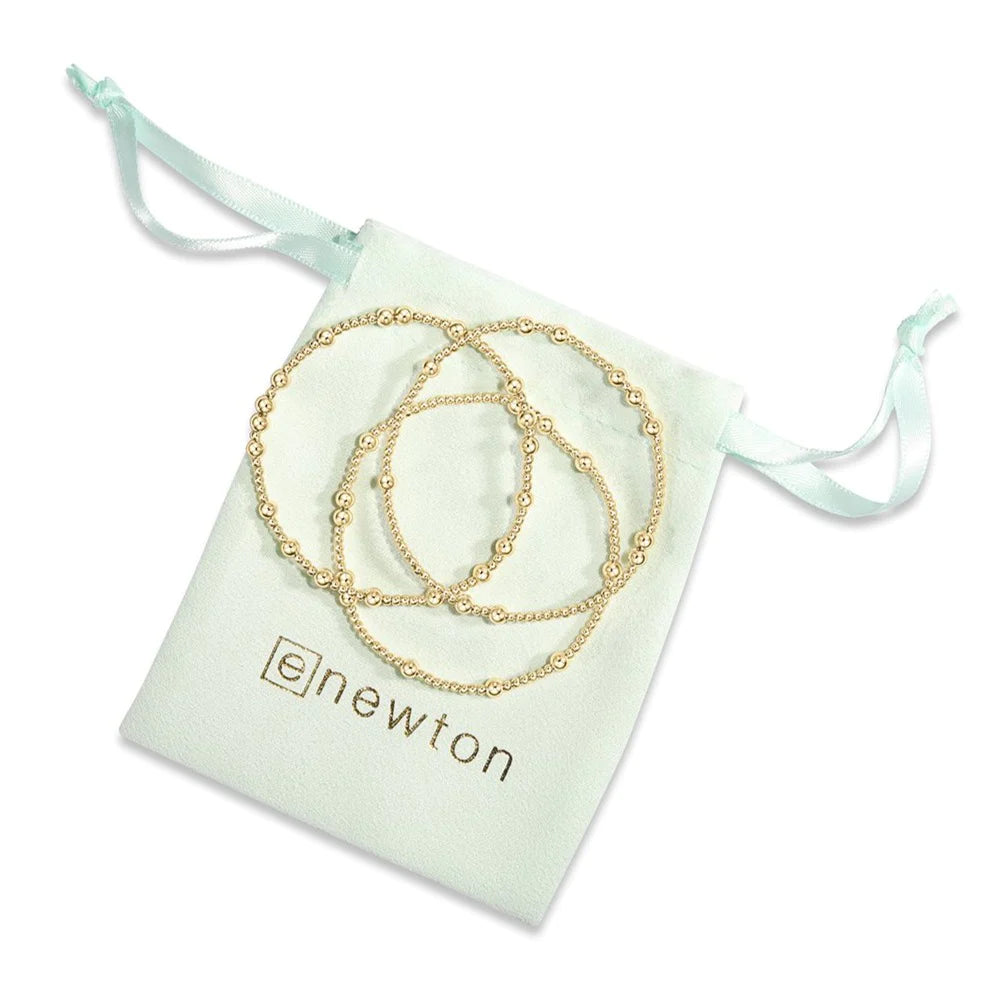 eNewton Design Hope Unwritten Bracelet - Gold