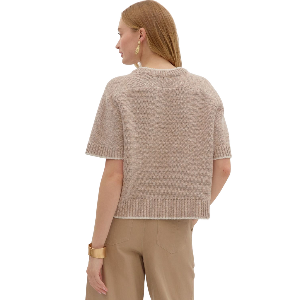 Entro Isla Blouse in Oatmeal