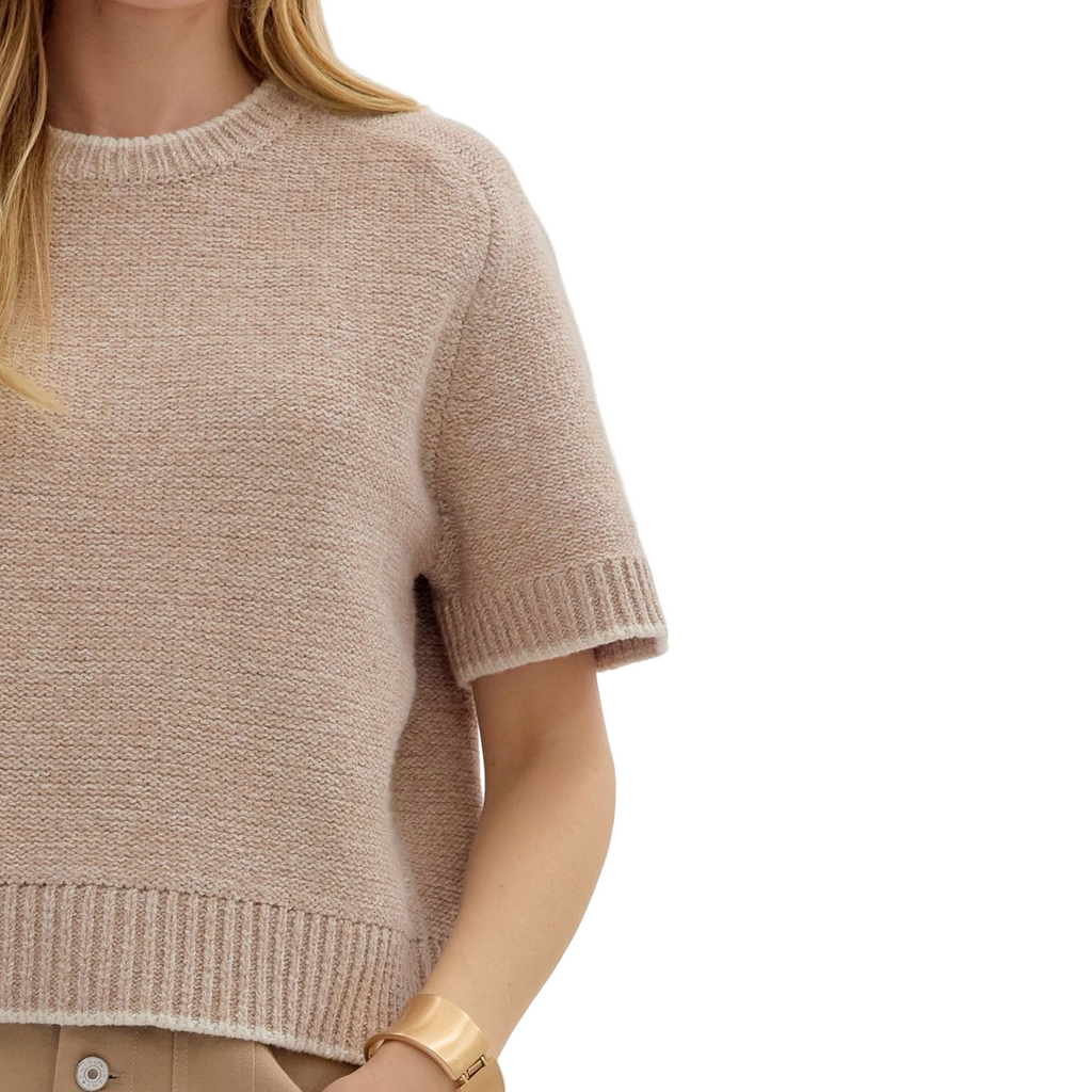 Entro Isla Blouse in Oatmeal