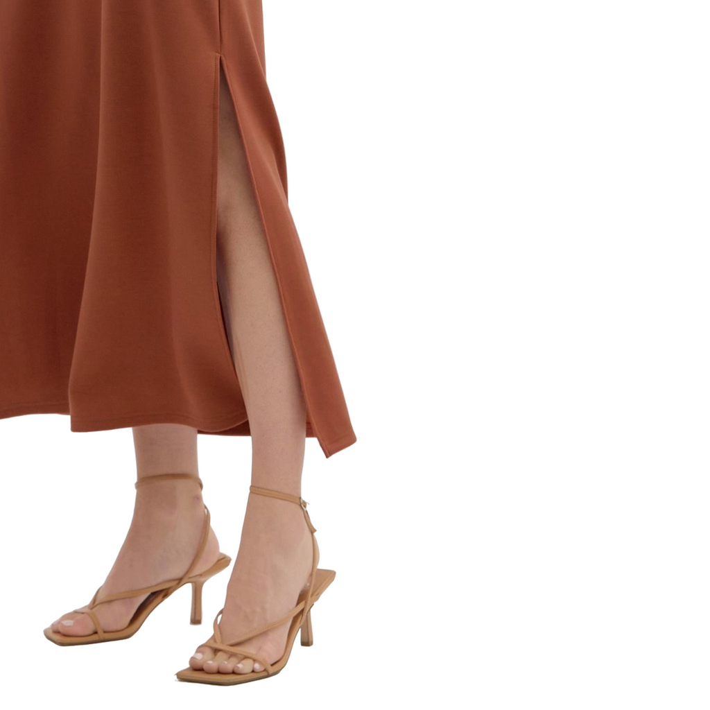 Entro Jazzy Dress in Clay