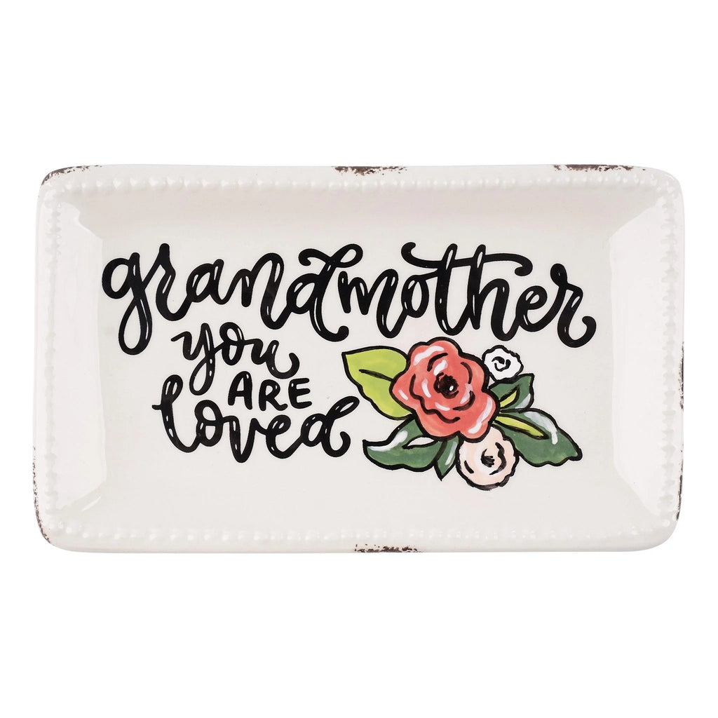 Grandmother You Are Loved Trinket Tray