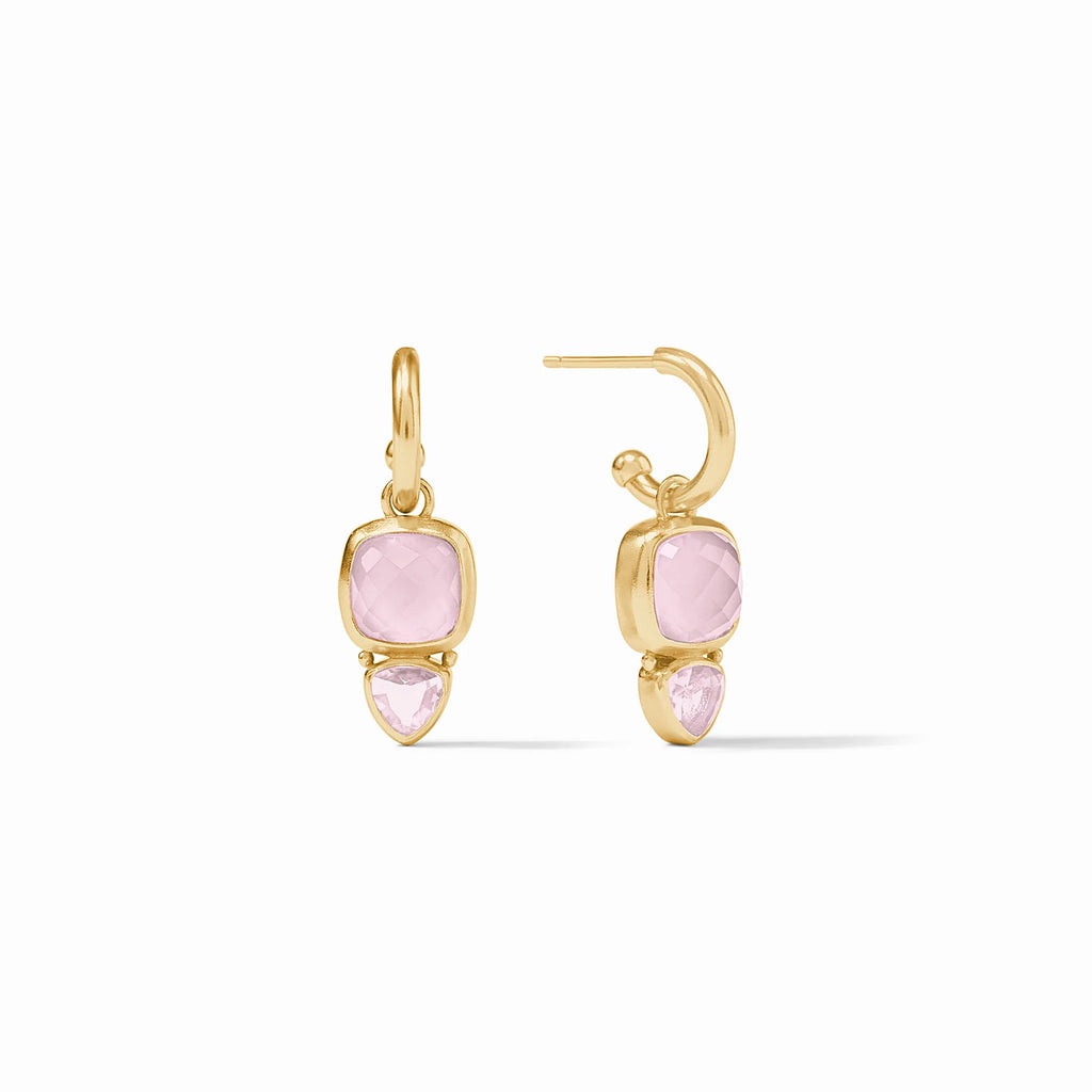 Julie Vos Aquitaine Duo Hoop & Charm Earring