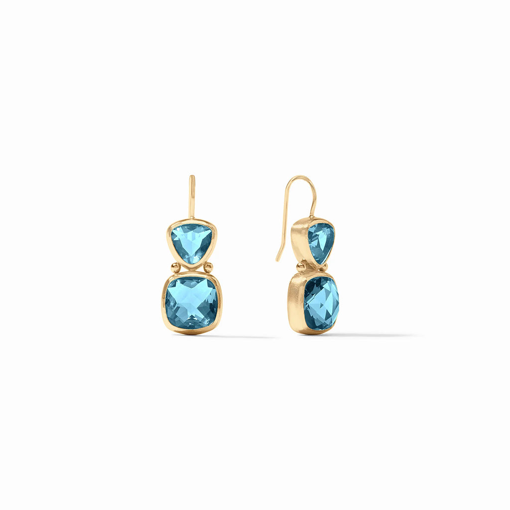 Julie Vos Aquitaine Earring in Capri Blue