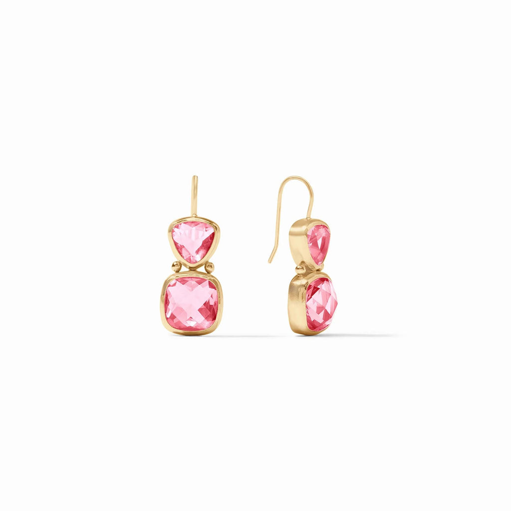 Julie Vos Aquitaine Earring in Peony Pink