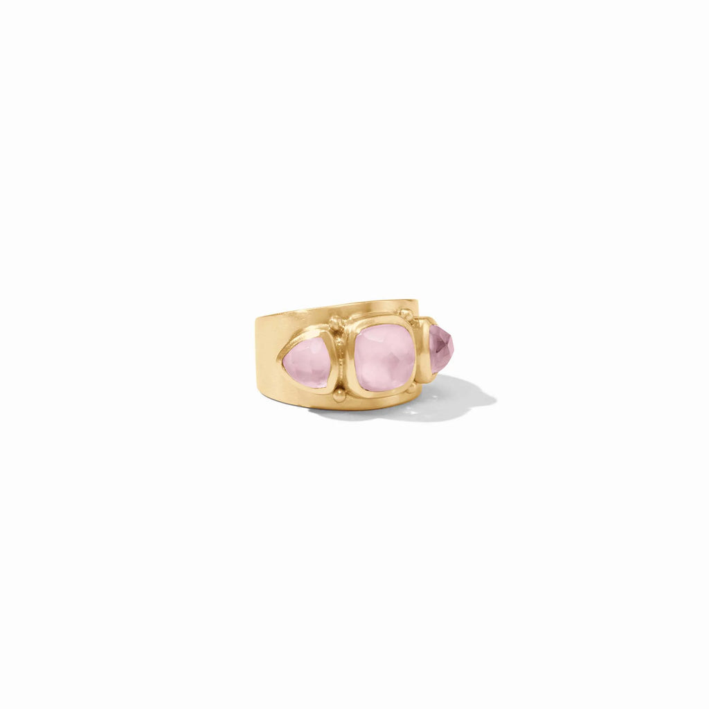 Julie Vos Aquitaine Ring in Iridescent Rose