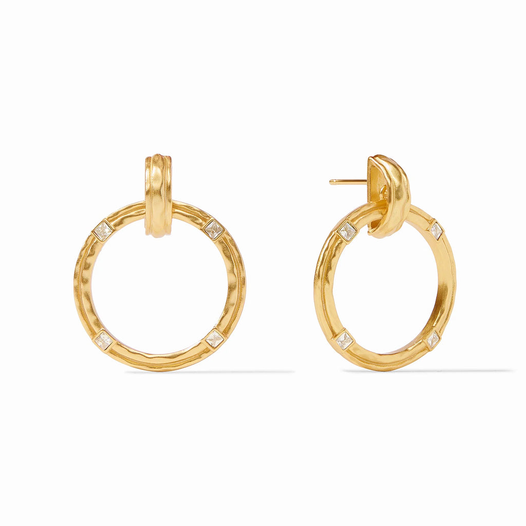 Julie Vos Astor Doorknocker Earring