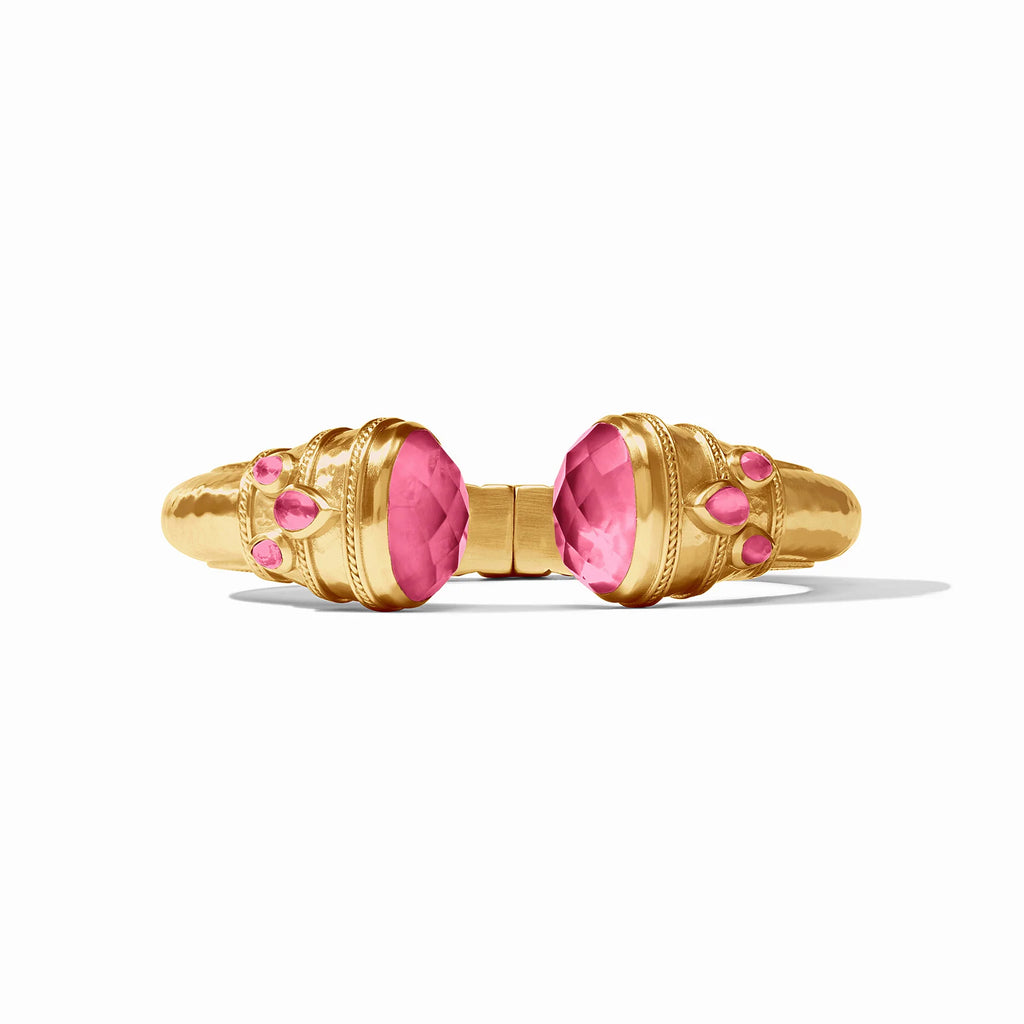 Julie Vos Cannes Cuff in Iridescent Raspberry