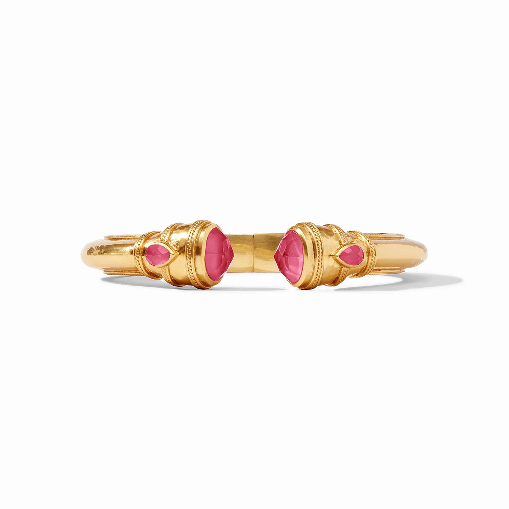 Julie Vos Cannes Demi Cuff in Iridescent Raspberry