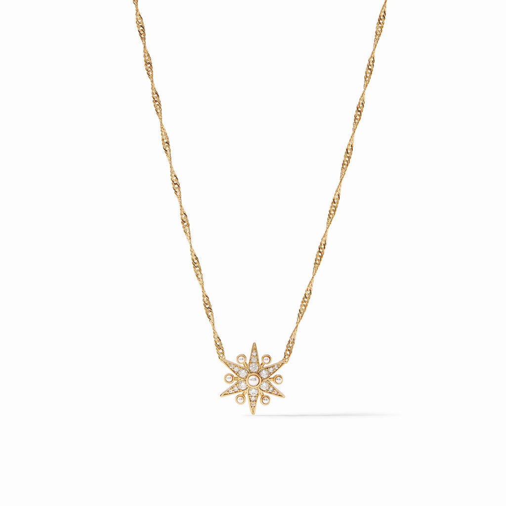 Julie Vos Celeste Solitaire Necklace