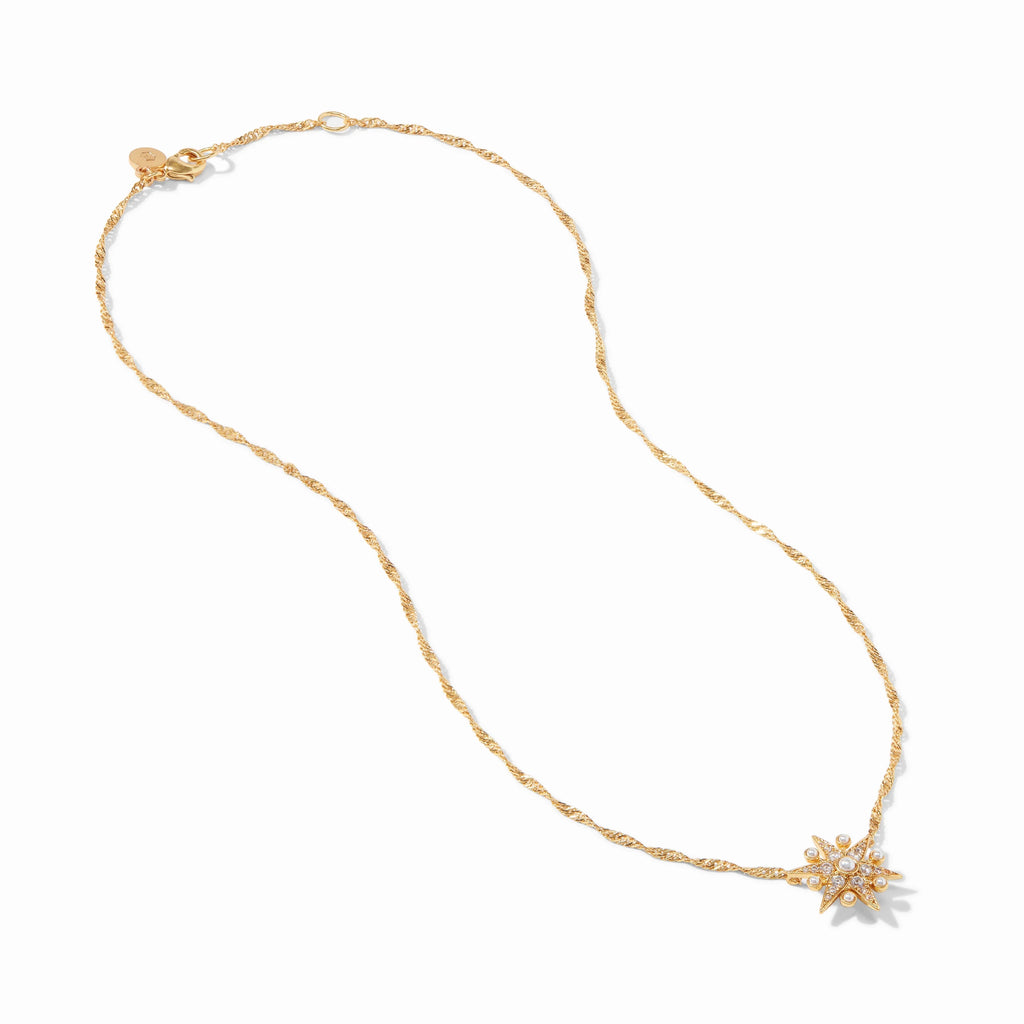 Julie Vos Celeste Solitaire Necklace