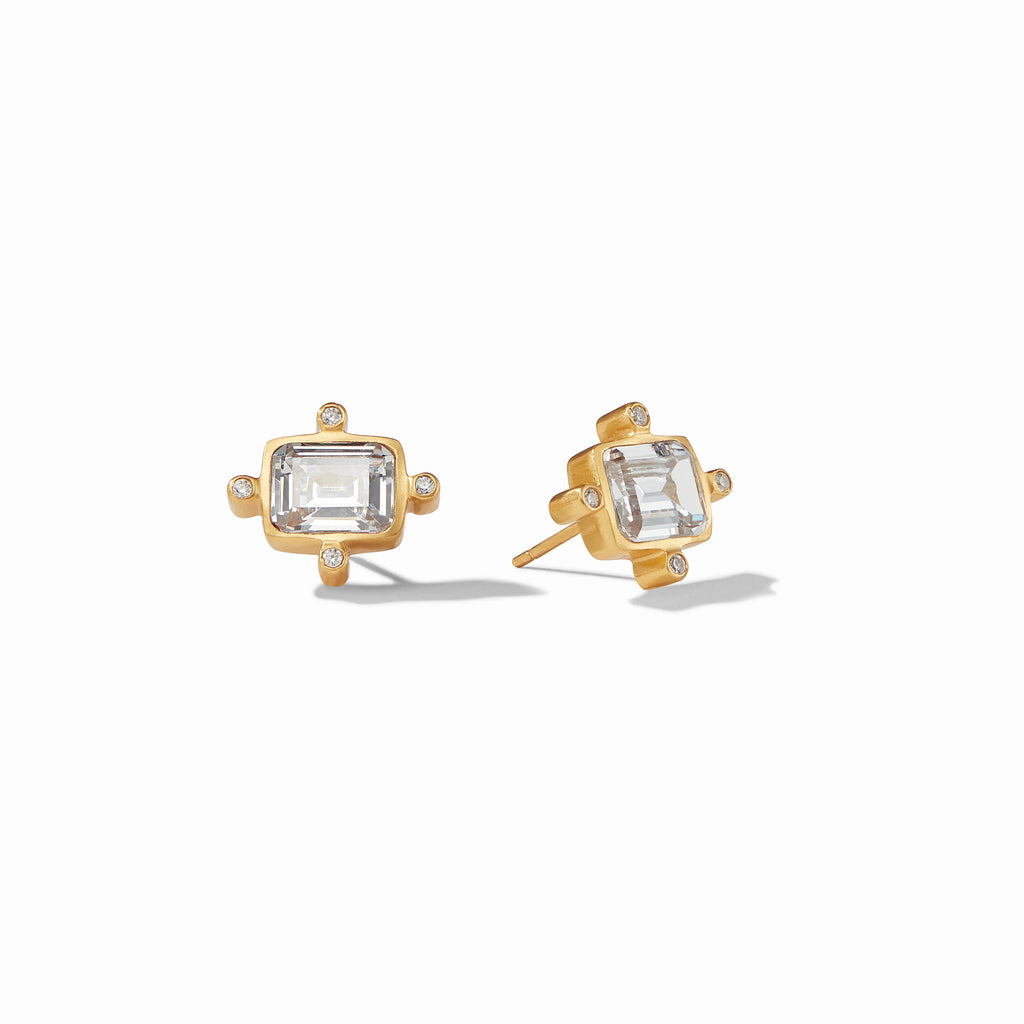 Julie Vos Clara Stud in Cubic Zirconia