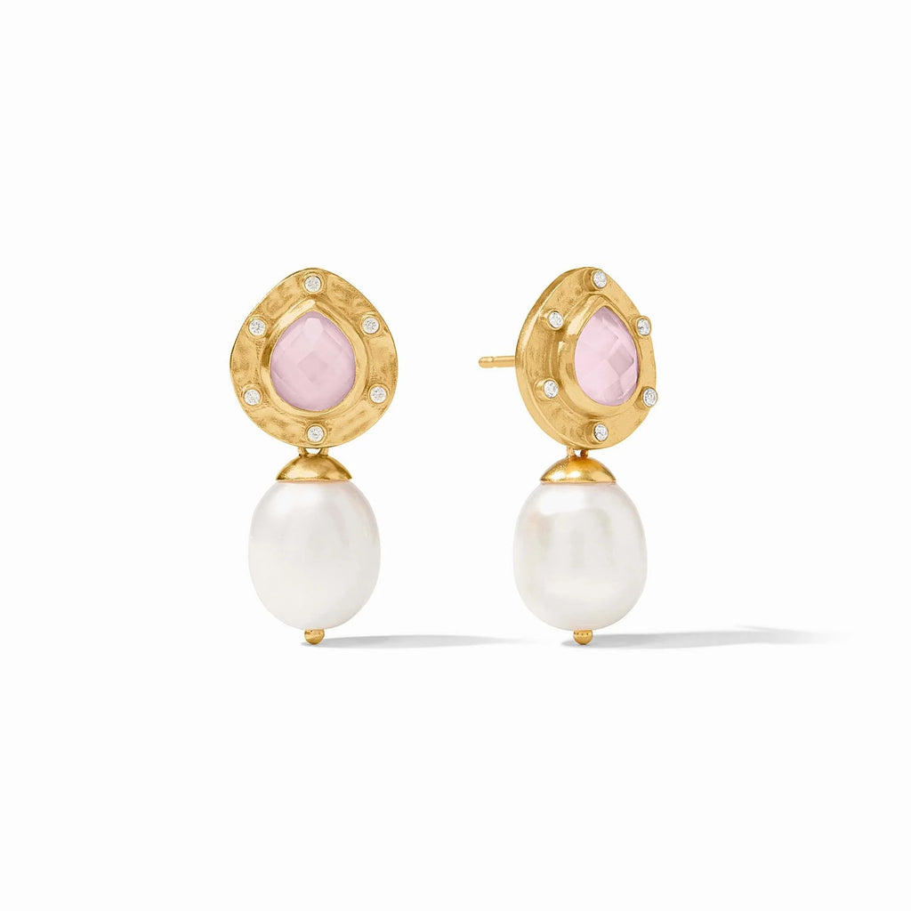 Julie Vos Clementine Pearl Drop Earring