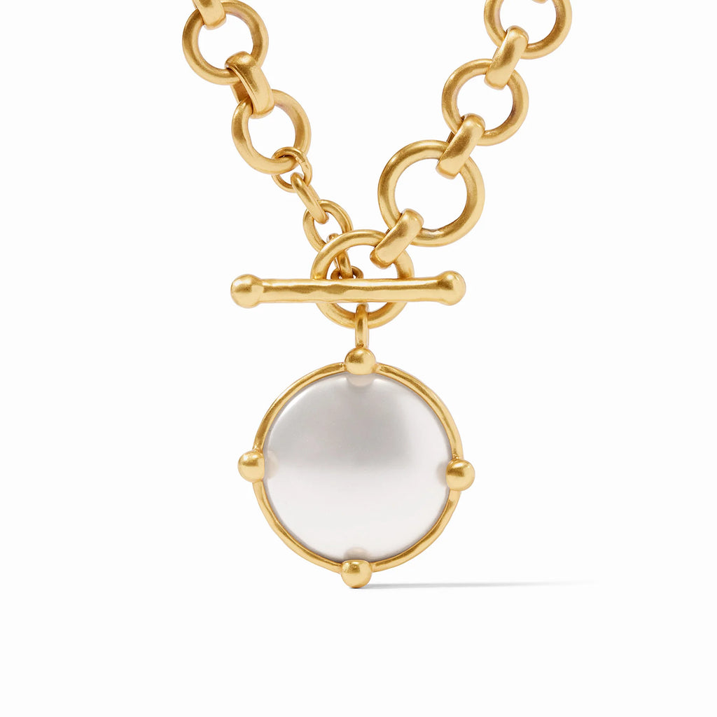 Julie Vos Honeybee Demi Necklace in Pearl