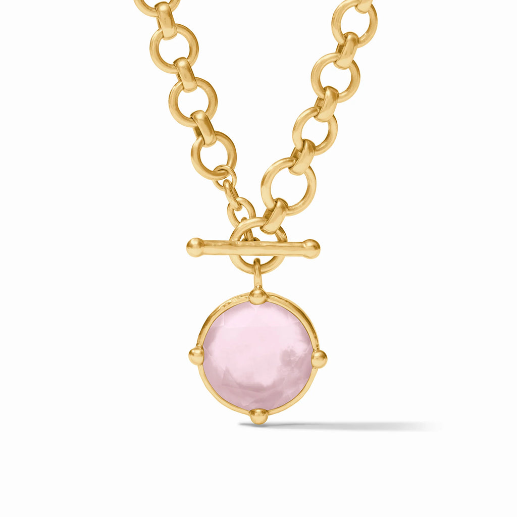 Julie Vos Honeybee Demi Necklace in Iridescent Rose