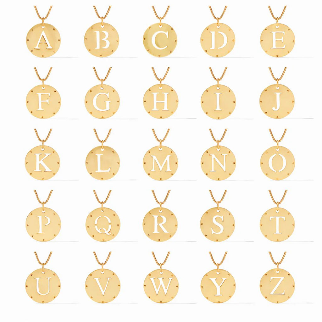 Julie Vos Monogram Pendant