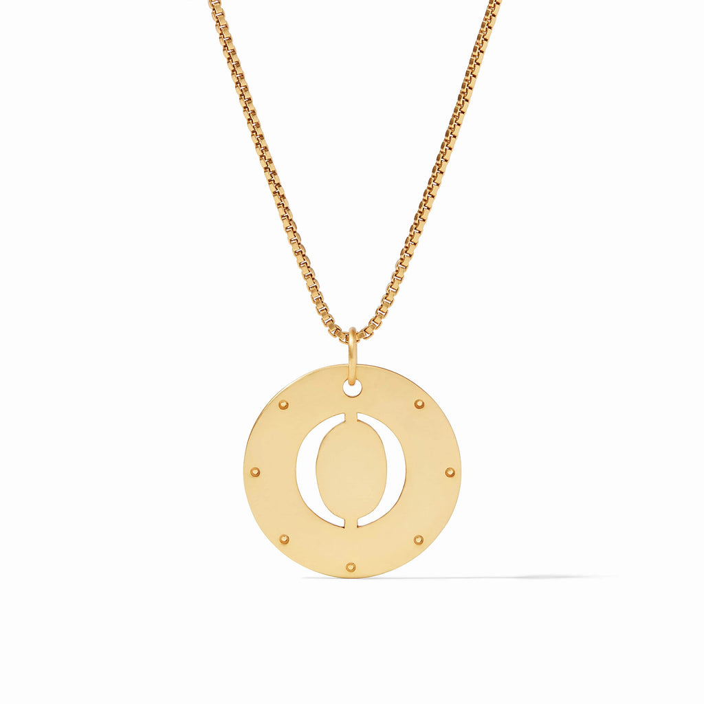 Julie Vos Monogram Pendant Letter O