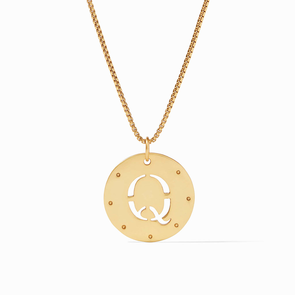 Julie Vos Monogram Pendant Letter Q