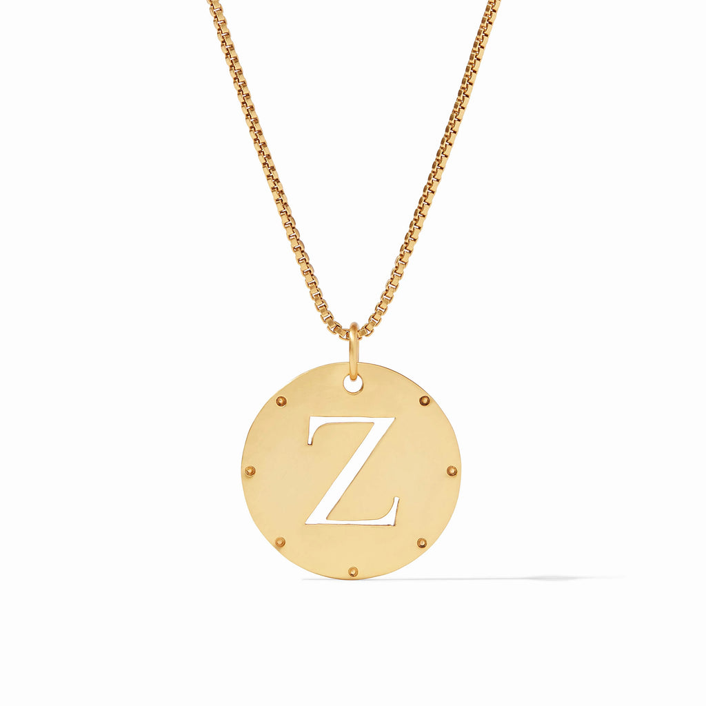 Julie Vos Monogram Pendant Letter Z