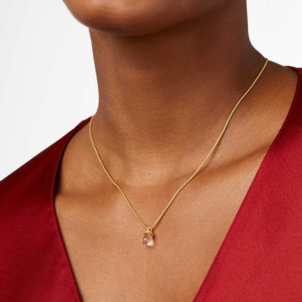 Julie Vos Noel Solitaire Necklace