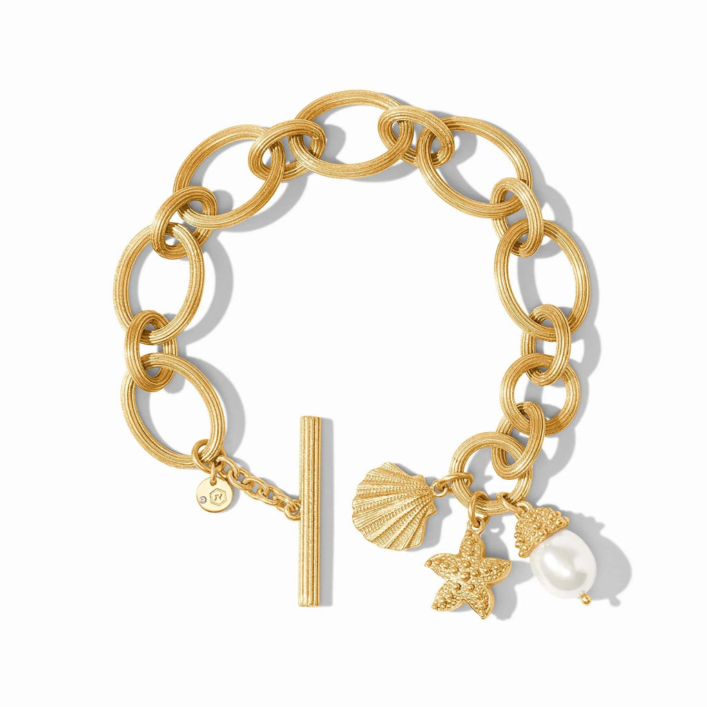 Julie Vos Sanibel Charm Link Bracelet