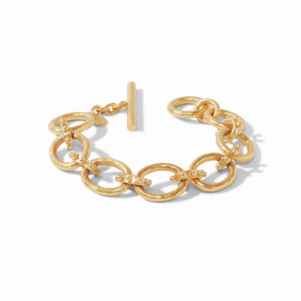 Julie Vos SoHo Demi Link Bracelet in Gold